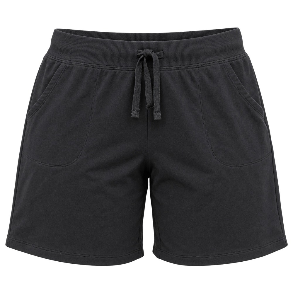 Athletic Works Women's XL Black Drawstring Pull-On Shorts with Pockets